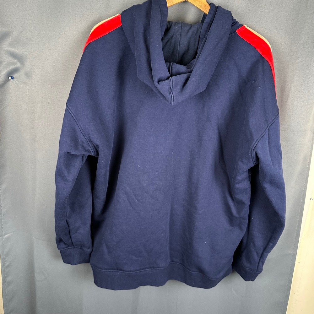 The Wild Collective NHL Florida Panthers Navy Full Zip Hoodie Mens 2XL Striped - Picture 7 of 9